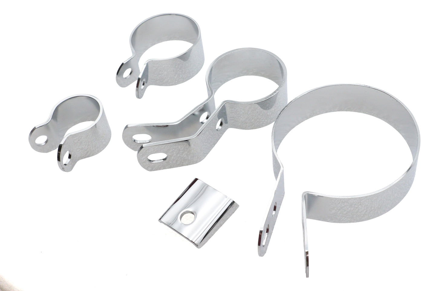 Chrome Exhaust Clamp Kit