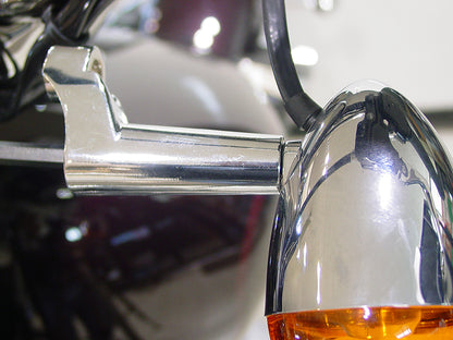 Front Turn Signal Relocation Kit Chrome