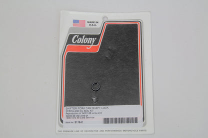 Shifter Fork Cam Shaft Lock Screw and Oil Seal Kit