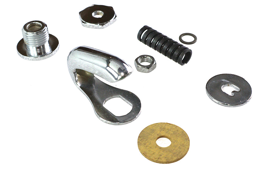 Upper Steering Damper Kit Chrome