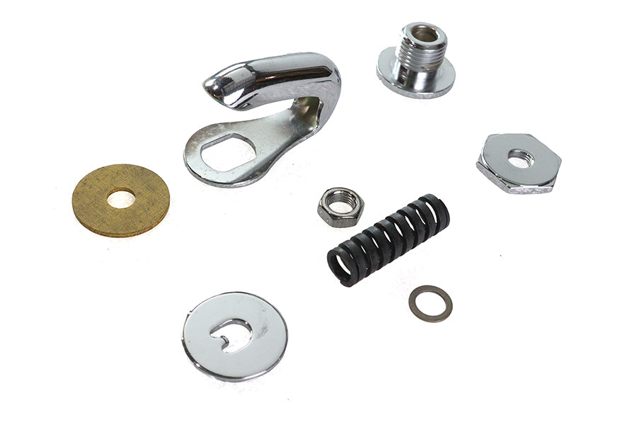 Upper Steering Damper Kit Chrome