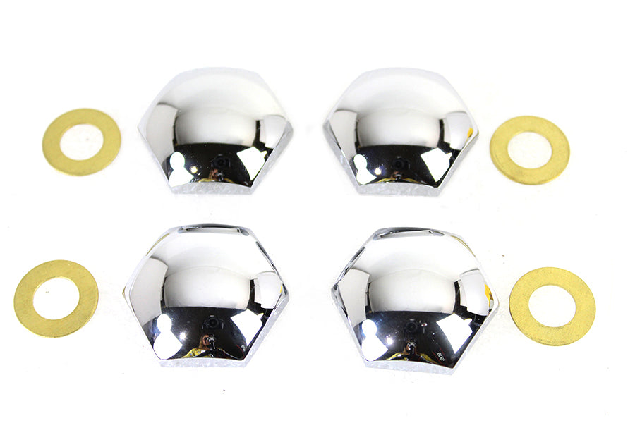 Knuckle Nut Set Chrome Plated