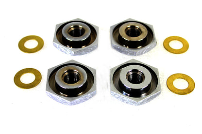 Knuckle Nut Set Chrome Plated