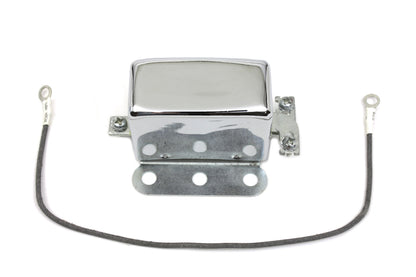 Chrome Look-A-Like 12 Volt 2-Brush Relay