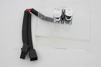 Rocker Style Handlebar Switch Kit Chrome
