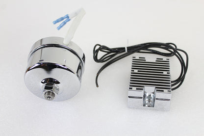 Chrome 17 Amp Alternator Generator Conversion Kit