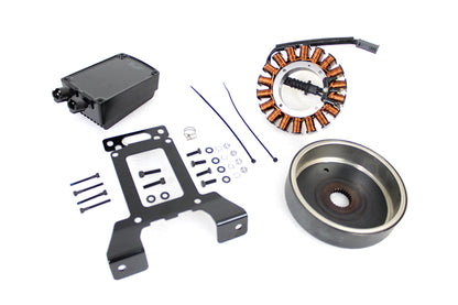 Alternator Charging System Kit 54 Amp Black