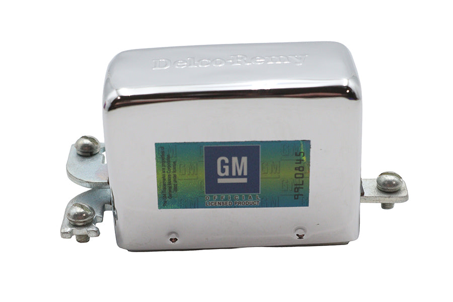 Chrome Replica Delco Remy 3-Brush Generator Relay