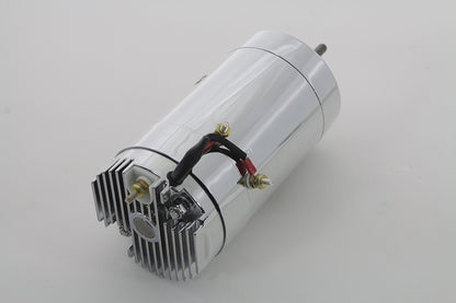 12 Volt 2-Brush Generator with Low Output Chrome