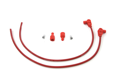 Universal Red 8mm Spark Plug Kit