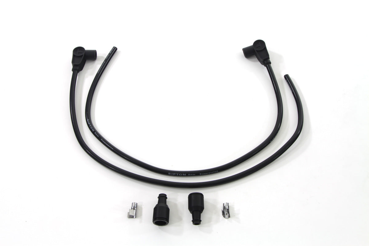 Universal Black 8mm Spark Plug Kit