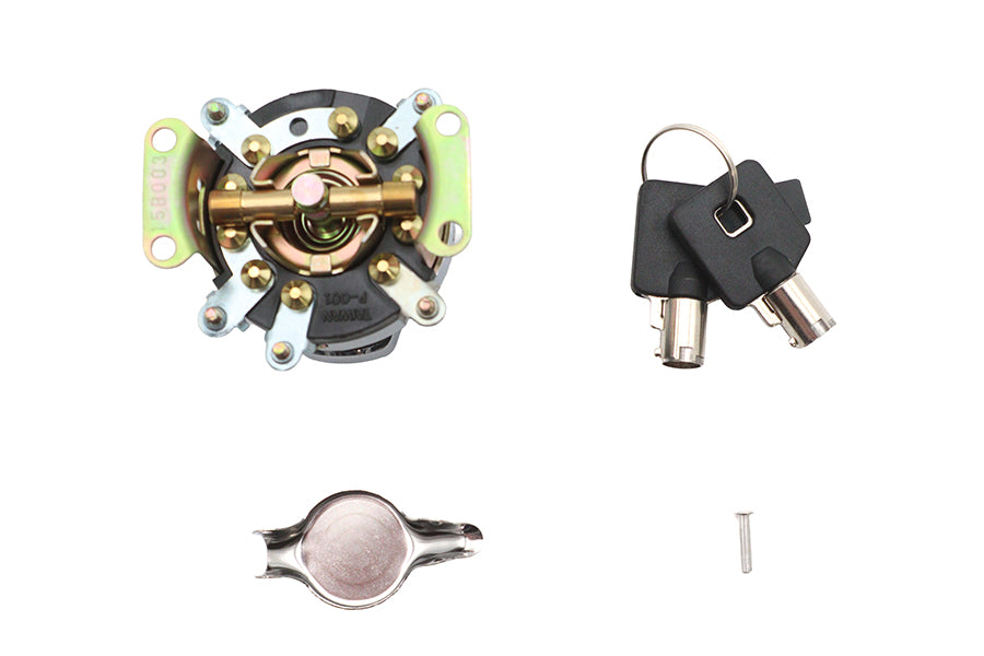 Fat Bob Ignition Switch with 5 Terminals