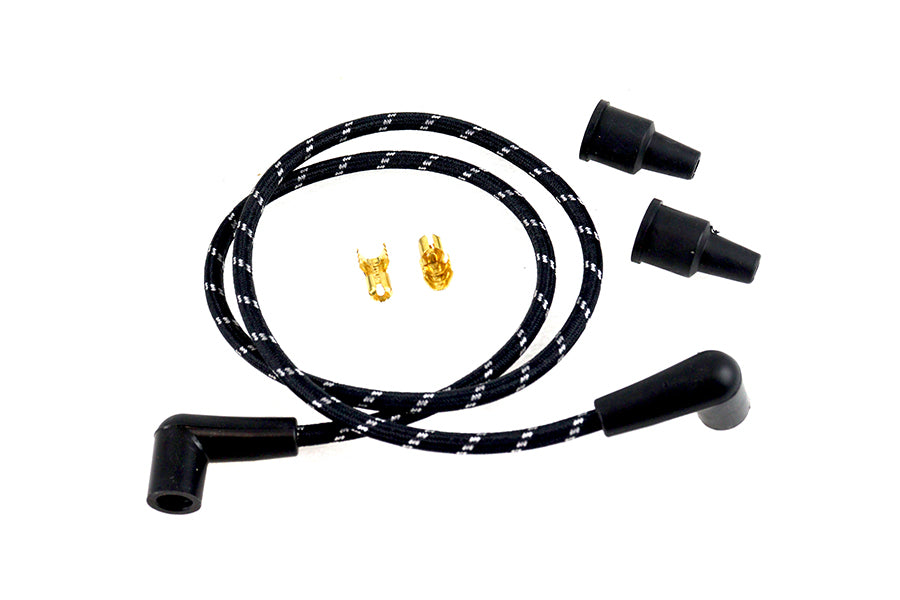 Universal 7mm Braided Spark Plug Wire Kit