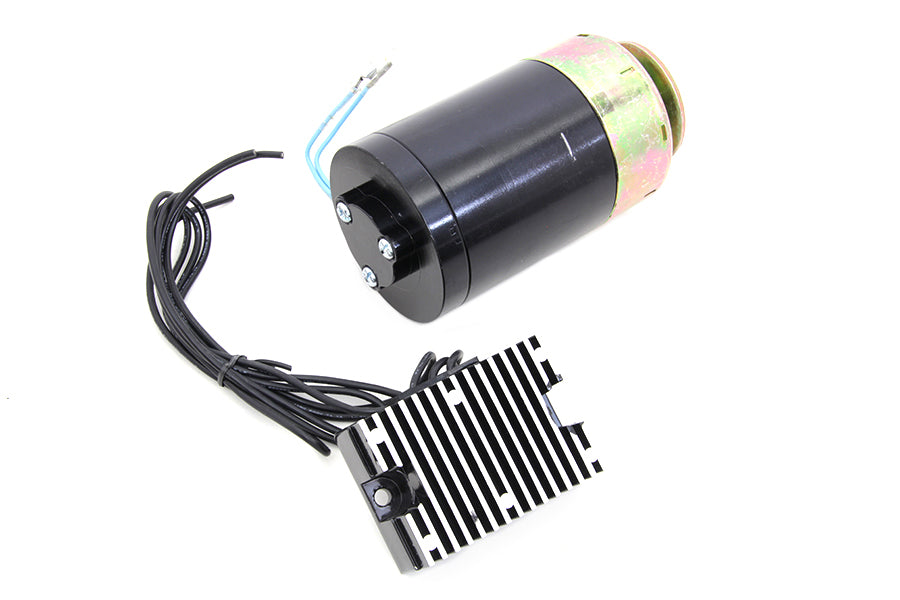 12 Volt Indian Alternator Black