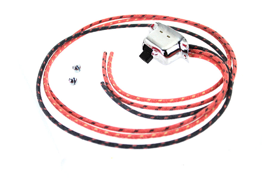 Chrome Hi-Lo Beam Handlebar Switch