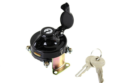 Black Ignition Switch with 5 Terminals