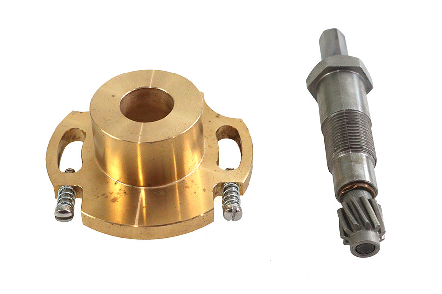 Magneto Base with Shaft and Gear