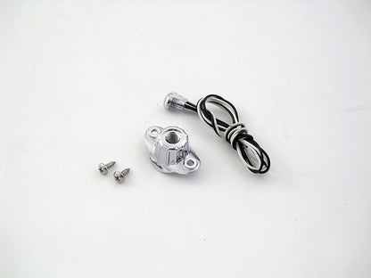 Old School Single Switch Kit Chrome