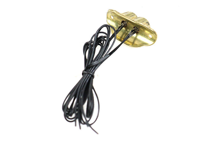 Old School Dual Switch Kit Brass Finish