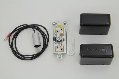 Solid State 6 Volt Relay with Black Cover