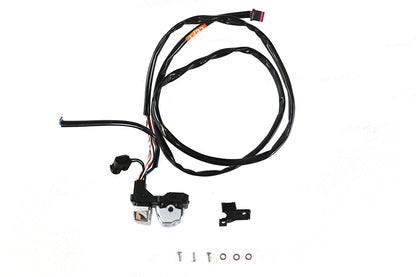 Left Side Handlebar Control Module Chrome