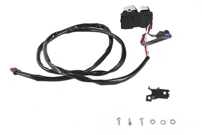 Left Side Handlebar Control Module Chrome