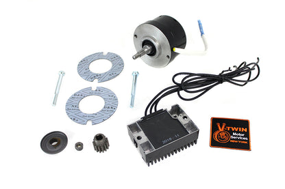 Black 12 Volt Alternator Generator Conversion Kit