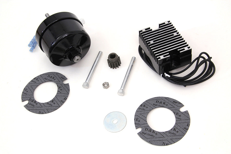 Black 12 Volt Alternator Generator Conversion Kit
