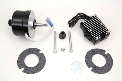 Black 12 Volt Alternator Generator Conversion Kit