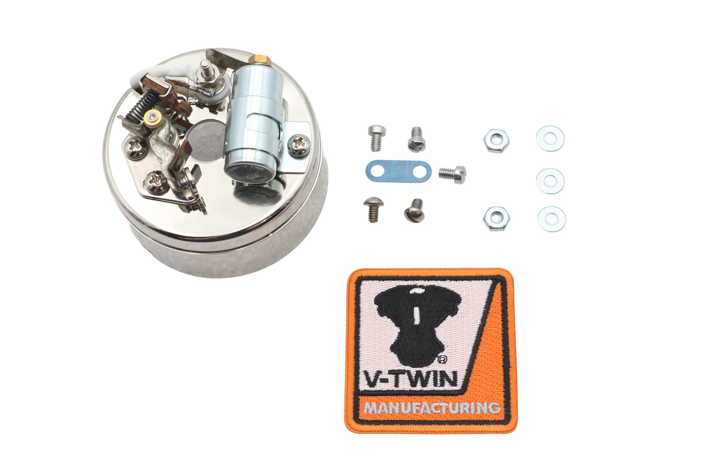 1936 EL Distributor Top Assembly Nickel Plated