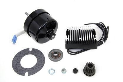 Black 12 Volt Alternator Generator Conversion Kit