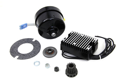 Black 12 Volt Alternator Generator Conversion Kit