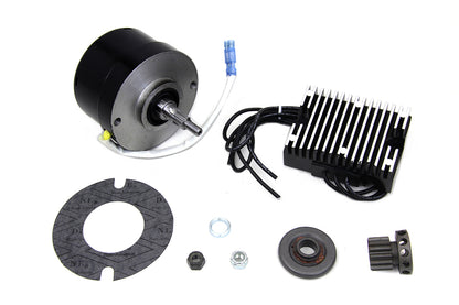 Black 12 Volt Alternator Generator Conversion Kit