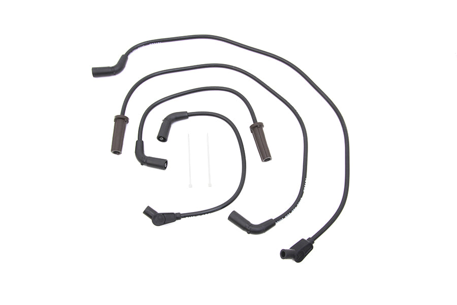 Sumax M8 Spark Plug Wire Set 8mm Black