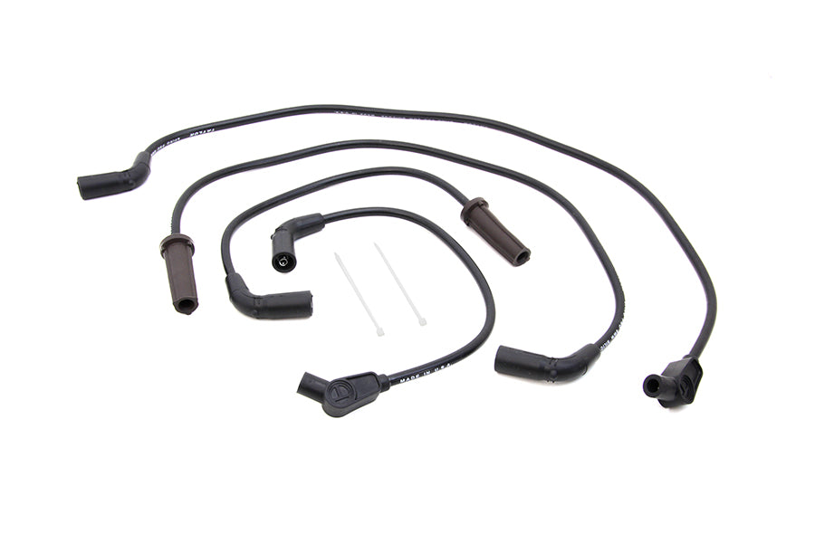 Sumax M8 Spark Plug Wire Set 8mm Black