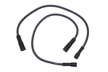 Sumax Black with Blue Tracer 7mm Spark Plug Wire Set