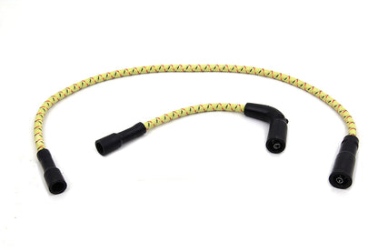 Sumax Yellow with Black & Red Tracer 7mm Spark Plug Wire Set