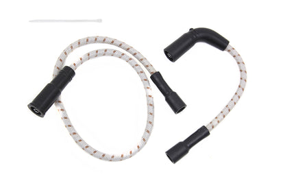 Sumax Grey with Brown Tracer 7mm Spark Plug Wire Set