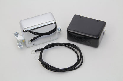 Chrome 12 Volt Regulator Relay