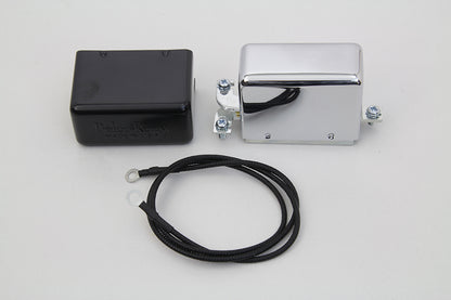 Chrome 12 Volt Regulator Relay