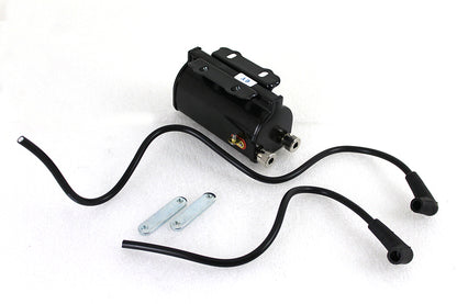 Black 6 Volt Ignition Coil 1.5 Ohms
