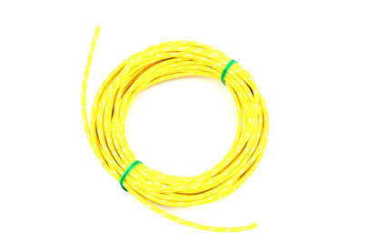 Yellow 25' Cloth Covered Wire