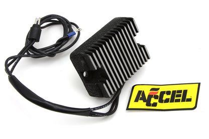 Accel Voltage Regulator Black 22 Amp