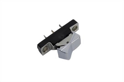 Handlebar Rocker Switch Plain Chrome