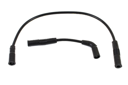 Accel 8mm S/S Spiral Core Ignition Wire Set Black