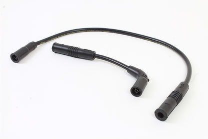 Accel 8mm S/S Spiral Core Ignition Wire Set Black