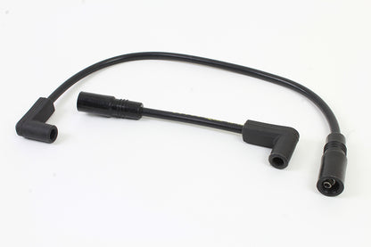 Accel 8mm S/S Spiral Core Ignition Wire Set Black