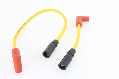 Accel 8mm S/S Spiral Core Ignition Wire Set Yellow