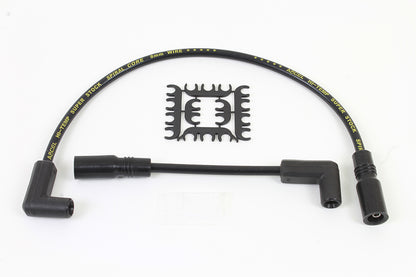 Accel 8mm S/S Spiral Core Ignition Wire Set Black
