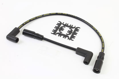 Accel 8mm S/S Spiral Core Ignition Wire Set Black